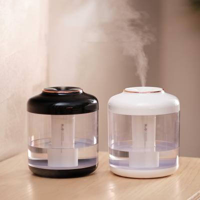 China Wholesale 1500ml Large Capacity Comfortable Desktop Feel USB Wireless Air Humidifier Diffuser for sale