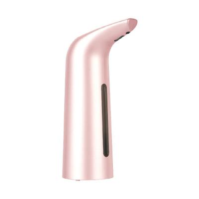 China Hands Free Foam Soap Dispenser Pink Color Auto No Battery Powered 400ml Hands Sanitizer Wash Lotion Soap Dispenser for sale