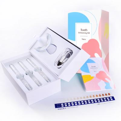 China Home Wholesale Private Label System Cordless Pink Organic Whitening Cold Light Led Light Teeth Whitening Kit for sale