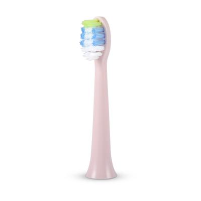 China Hotel Custom Nylon Bristle Oscillating Square Replaced Electric Toothbrush Heads for sale