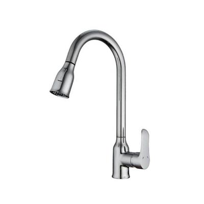 China Modern Pull Out Kitchen Sink Faucet Thermostatic Faucets for sale