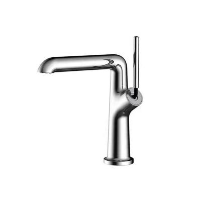 China Modern Style Metered Multilayer Faucets Plating 24 Hours Single Hole Faucet Bathroom Vanity Corrosion Resistance Salt Spray Test for sale