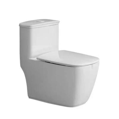 China Double-flow Space Capsule Seat Feeling Thickened Lid To Increase Seating Bathroom One-click Toilet Toilet for sale