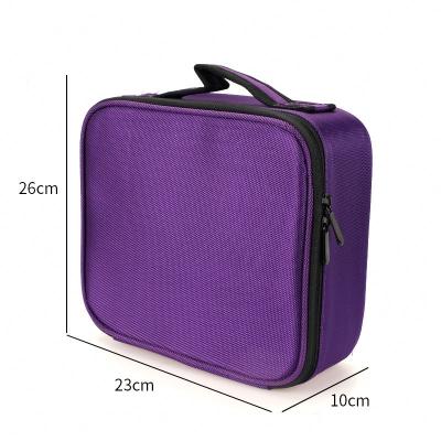 China Waterproof Filter Frame Travel Cosmetic Bag Customized Size Logo Color Beauty Toiletry Makeup Case for sale