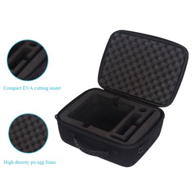 China Protective EVA Hard Shell Case Waterproof Camera Case with PU EVA and Egg Insert Foam for sale