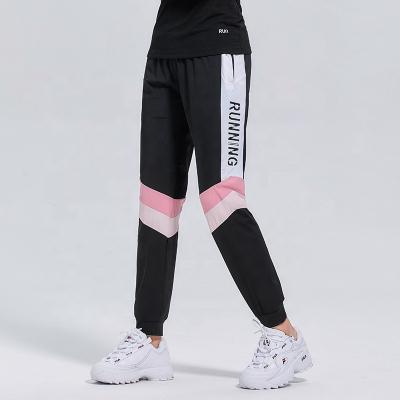 China Factory Made Antibacterial Jogging Woman Pants Workout Sports Running Pants Quick Dry for sale