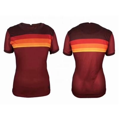 China Thai quality hot quick-drying design female club women singlet soccer football uniform in stock for sale