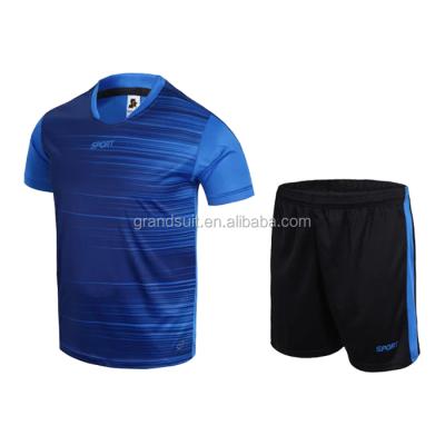 China Shirts & Tops Come With Shorts Simple Football Jerseys Custom Your Own Design Football Uniform for sale