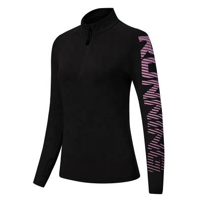 China Antibacterial Custom Sports Gym Yoga Wear Set Women Zip Up Fitness Jacket for sale