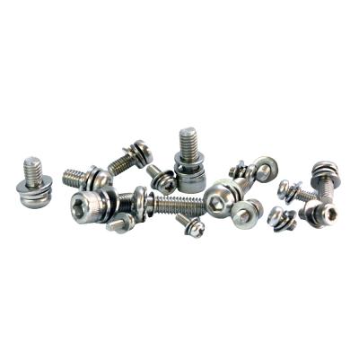 China Stainless Steel Sus201, Sus304, Sus316 Stainless Steel Screw With Washer for sale