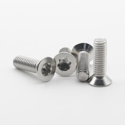 China ISO14581 Hexalobular Countersunk Slot Countersunk Head Screws for sale