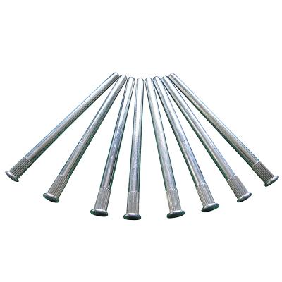 China Flat Product Steel Head Special Knurled Shaft for sale