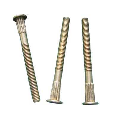 China Flat M3 M4 M5 M6 M8 Knurled Brass Screw for sale