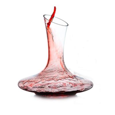 China 750ml Capacity Modern Wine Decanter Hand Blown Red Wine Aerator Lead Free Crystal Wine Gifts and Accessories for sale