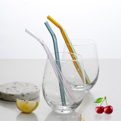 China Viable Healthy Eco Friendly Reusable Free Non-Toxic Glass Drinking Straws BPA Free Eco-Friendly for sale