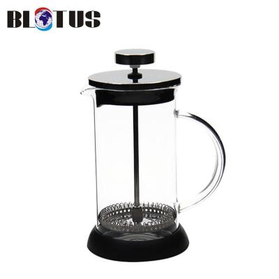 China 350ml 750ml 800ml 1000ml Custom Easy Press Coffee Maker Viable Clean French Tea Maker With Handle for sale