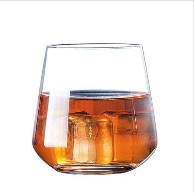 China AIHPO05 Reusable Antique Cheap Freezer 360ml Crystal Drinking Whiskey Glass Wine Thermal Mug for sale