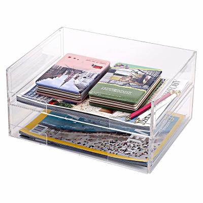 China OEM ODM Acrylic Document Tray Organizer for sale