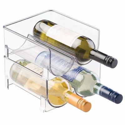 China Estante plástico de acrílico tablero del vino modular en venta