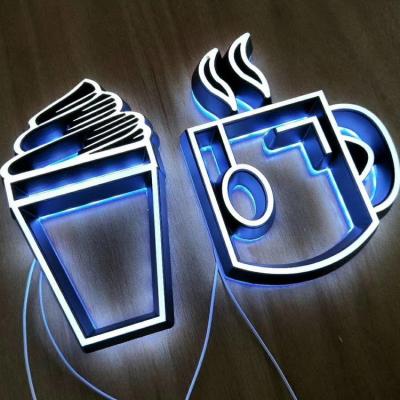 China Electronic Word Decorative LED Light Letter , Custom Acrylic Beer LED Neon Sign en venta