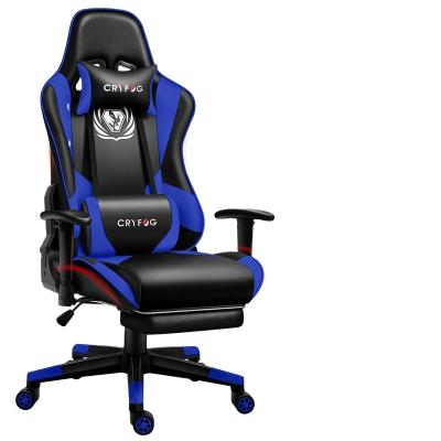 China Custom Logo PU Gaming Chair PC Gaming Chair Leather Wrapping (Height) Adjustable for sale