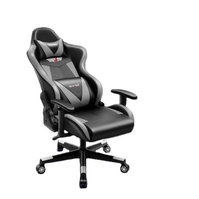 China (Size)Adjustable High Quality Ergonomic Gaming Chair Racing Office Chair With Footrest For PC Gamer for sale