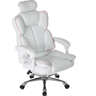 China (Height)Adjustable Computer Home Office Chair Boss PU Comfortable Reclining Back Chair for sale