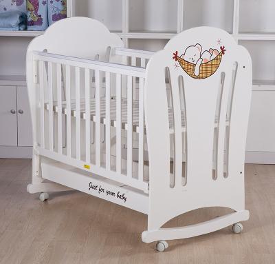 China Modern Wooden Solid Wooden Detachable Cribs Baby Crib Crib Crib Photography Hutches for sale