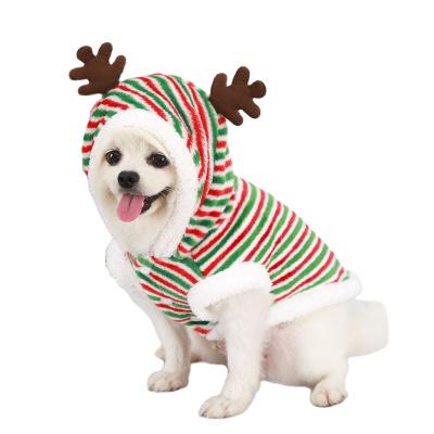 China 2021 New Hot Cute Christmas Viable Luxury Pet Clothes Washable For Cat Puppy Dogs for sale