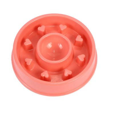 China Sustainable Hot Selling Amazon Separation Structure Plastic Dog Bowl Slow Feeder for sale