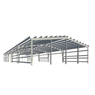 China Frame Part Customized Prefab Warehouse Building Steel Structure With European Material for sale