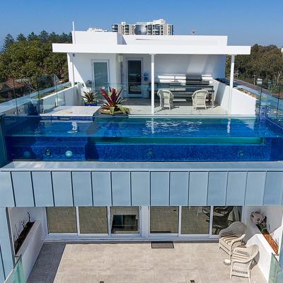 China Large Clear Protection Acrylic Designs Customization UV Coating Acrylic Sheet For Swimming Pool Walls for sale