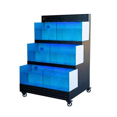 China Viable Seafood Retail Seafood Customization Retail Store Seafood Living Tank Retail System for sale