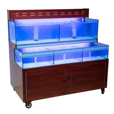 China Viable Live Seafood Customization Live Tank Solutions Commercial Seafood Holding Systems for sale