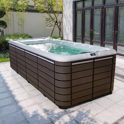 China USA Aristech Style Acrylic Classic Freestanding Endless Swimming Pool (Fiberglass Reinforcement) Outdoor Pool Spa for sale