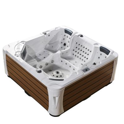 China Modern Can Supply Customized Outdoor Services Cheap Price Whirlpool Freestanding Whirlpool Spa Bath Tub for sale