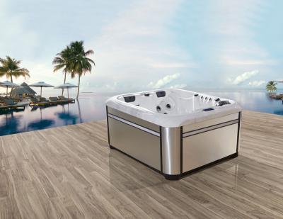 China Factory Direct Sales Large Best Customizable Hot Tubs Whirlpools Luxury White Bath With Free for sale