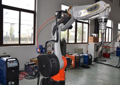 China Complex Aluminium MIG Welding Machine 6 Rotation Axis Robot High Flexibility for sale