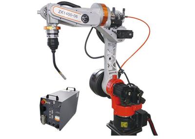 China 1400mm Max Reach Industrial Welding Robots 6 Achse MIG TIG And Laser Welding zu verkaufen