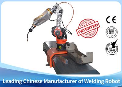 Chine 1.4m Arm Arc Welding Robot  7th Axis Linear Movement Aluminum Welding Robot à vendre