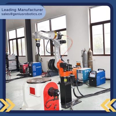 China 6 Axis Industrial Automatic Arc Welding Robot, Plasma Cutting Application for sale