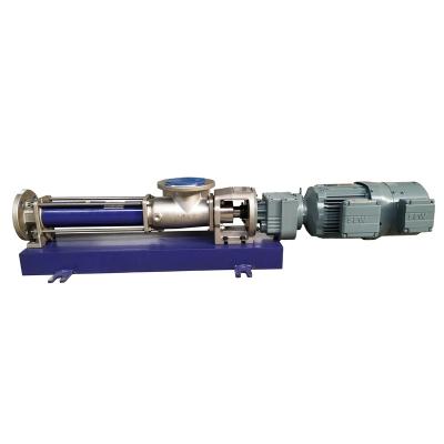 China Food and beverage industry type BN5-6L SEEPEX apple pulp/tomato sauce/honey transfer single cavity progress screw pump with ISO9001 certification for sale