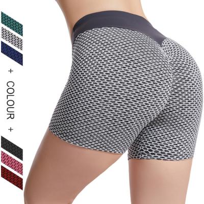 China Camouflage Breathable Yoga Shorts Fitness Seamless Pants Butt Lift Motion Peach Buttocks Large Size Tights Female for sale