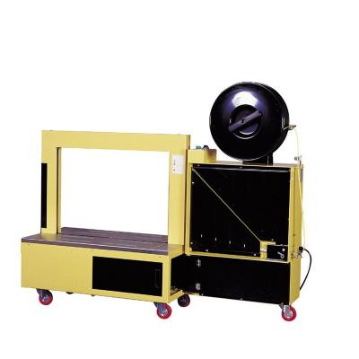 China Food Fully Automatic Pallet Strapping Machine  Pallet Strapper with Big Strapping Force for sale