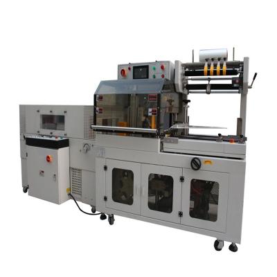 China Food TTM-BF01+TSS-L03 fully automatic high-speed edge sealing shrink machine for sale