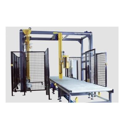 China Food Industrial Self Moving Wrapping robot pallet wrapper/Large cargo wrapping machine for sale