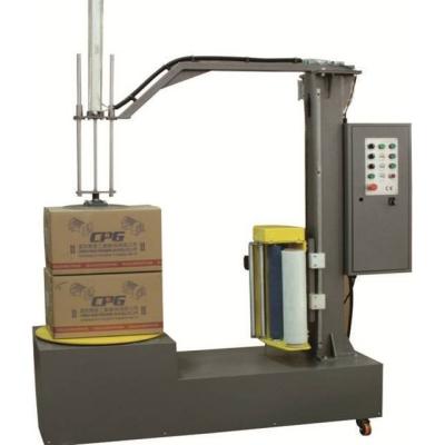 China Food Battery Powered Mobile  Pallet Wrapping Machine Robotic Pallet Wrapping Machinery for sale