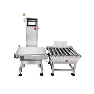 China Schneider France Automatic Conveyor Dynamic Weight Checker Food Checkweigher Machine Check Weigher for Food for sale