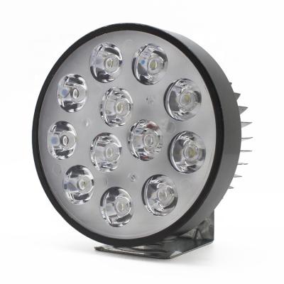 China PMMA Lens+aluminum High Bright Auxiliary Lights Auto Motorcycle 18W 12led Led Spot Light Front Fog Lamp for sale