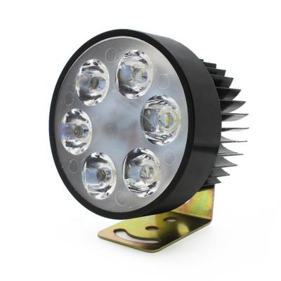 China PMMA Lens+aluminum High Bright Auxiliary Lights Auto Motorcycle 9W 6led Led Spot Light Front Fog Lamp for sale